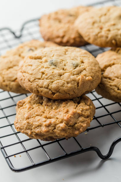 istock Overhead of peanut butter cookies 2152972145