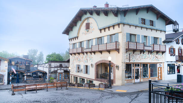 istock A colorful building in Leavenworth Washington 2152973822