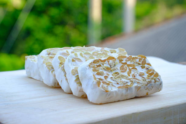 istock Tempeh is a typical Indonesian food and is made from soybeans. 2152984467