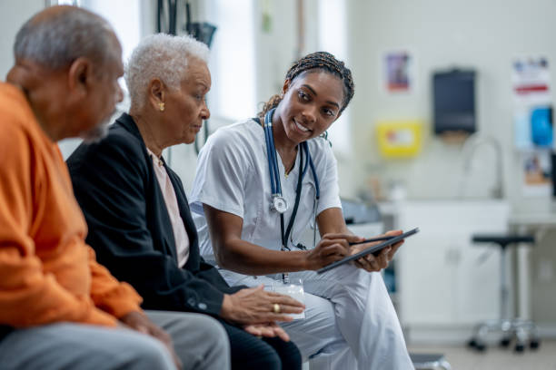 Senior Couple Medical Appointment
