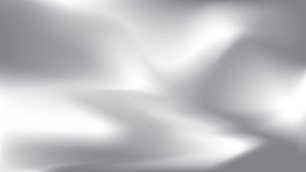 ilustraciones, imágenes clip art, dibujos animados e iconos de stock de abstract gray and white color gradient background. vector illustration. - liso