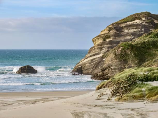 istock The Majestic Wharariki Beach 2152991531