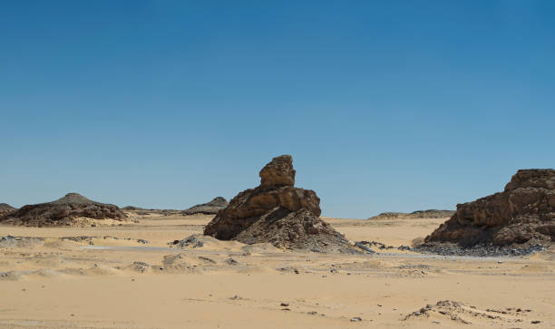 istock Landscape of Sahara desert. Cairo, Egypt 2153004777
