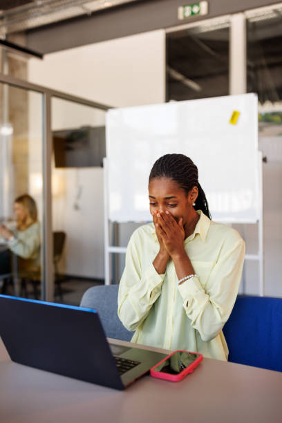 istock Happy about her achievements 2153015618
