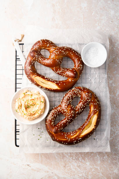 istock Pretzels with cheese dip 2153017858