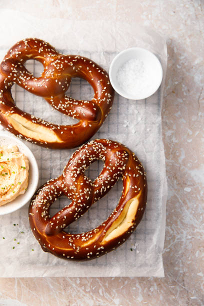 istock Pretzels with cheese dip 2153018074