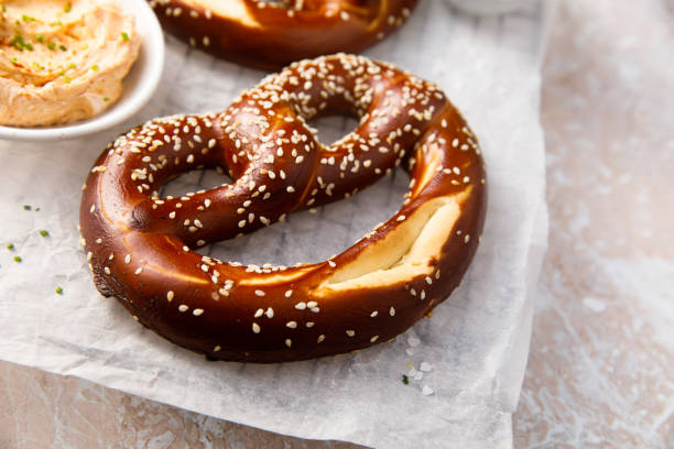 istock Pretzels with cheese dip 2153018158