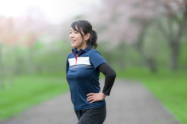 istock Strech sport woman 2153021810