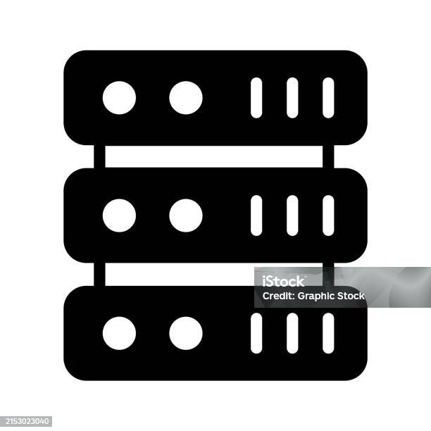 Vector Database Service Database Server Vector Design Ready For Premium Use Stock Illustration ...