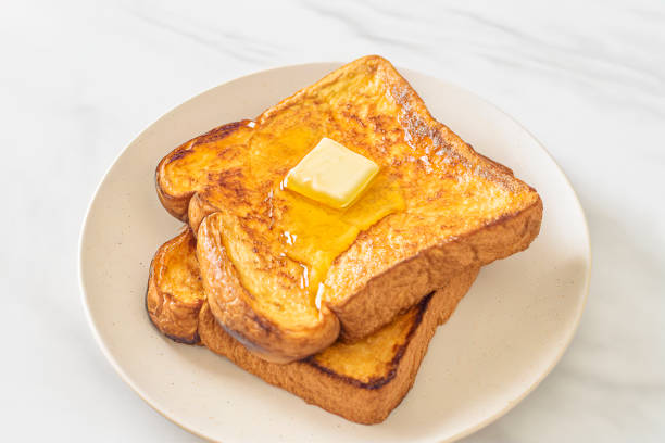 istock French toasted with butter 2153023491