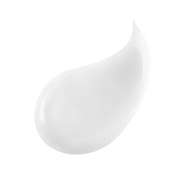 istock Cosmetic cream stroke isolated on white. 2153023635