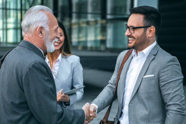 istock Colleagues Sealing a Deal 2153023743