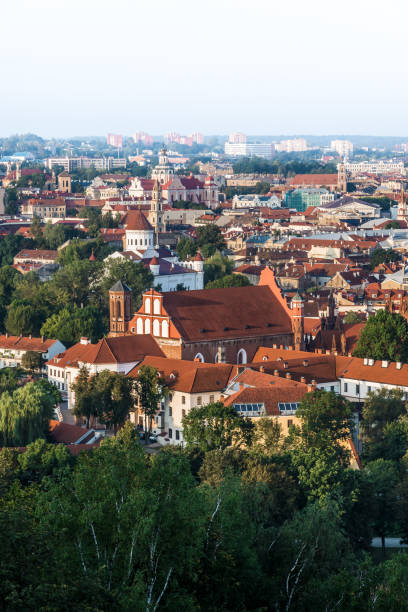istock Vilnius Old Town Panorama, View From Three Crosses Hill 2153024249