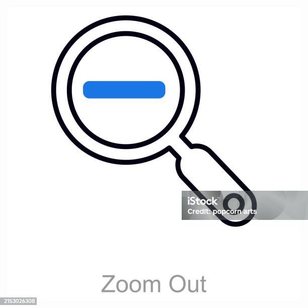 Zoom Out Frame Zoom Out Stock Illustration - Download Image Now - Distant, Growth ...