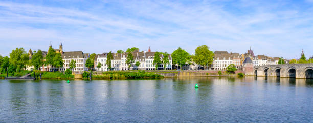 istock Maastricht view with the St. Servatius Bridge over the Meuse 2153026690