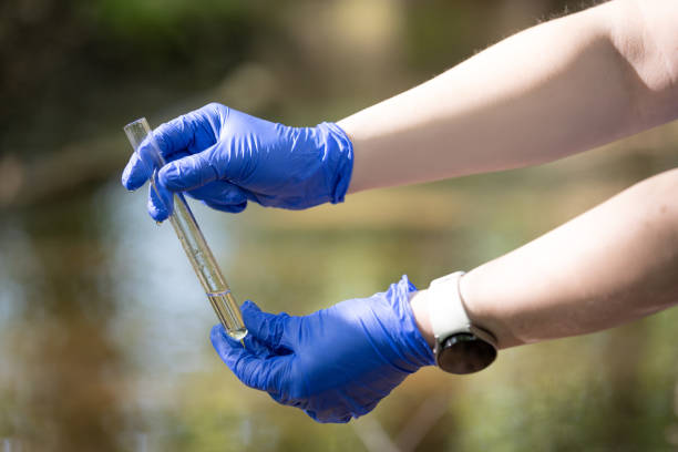 istock A female biologist scientist taking water sample 2153036127