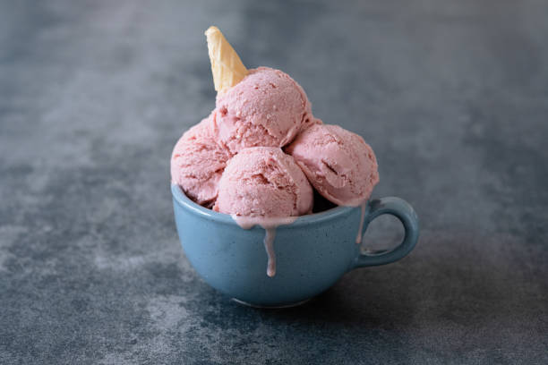 istock Healthy frozen dessert. 2153036678