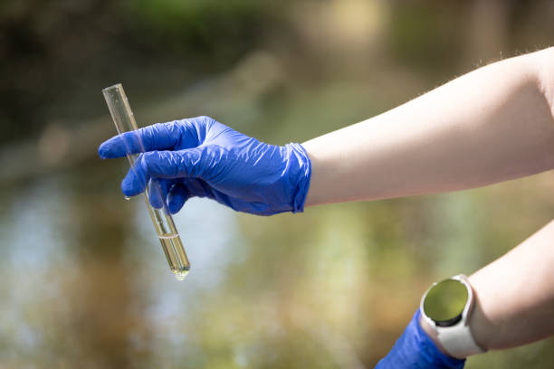 istock A female biologist scientist taking water sample 2153039145