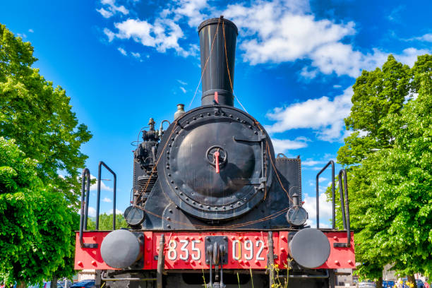 Steam locomotive 835.092 of the \