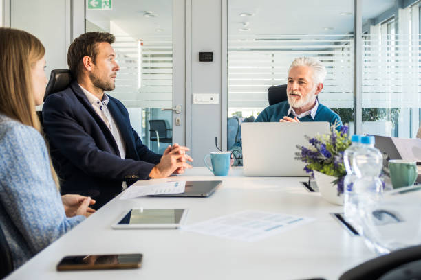 istock Business meeting in a modern office 2153046720