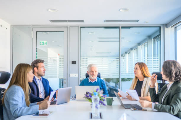 istock Business meeting in a modern office 2153046774