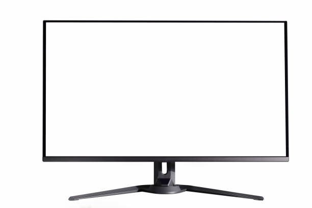 istock PC monitor mockup, modern screen technology, on white background 2153051383