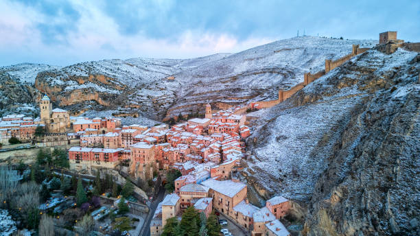 istock Snowy awakening in Albarracin 2153052678