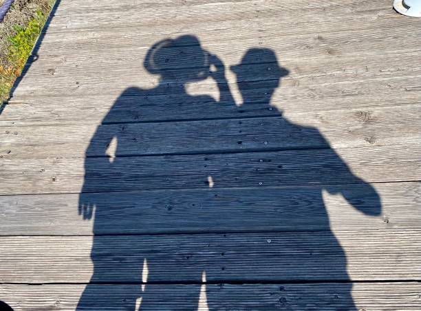 istock Walking Couple in Shadow silhouette 2153055491