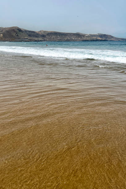 Sea waves on the beach
