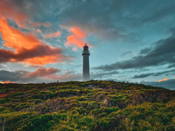 istock Historic lighthouse on a rugged Australian coast. Breathtaking views 2153075120