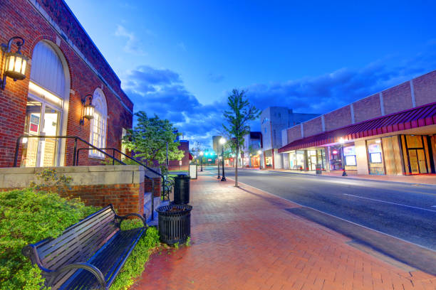 istock Downtown Blacksburg, Virginia 2153076279