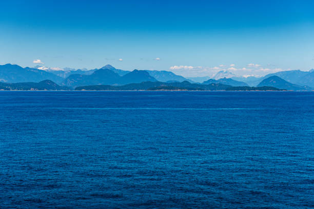 looking to the ocean in Canada.