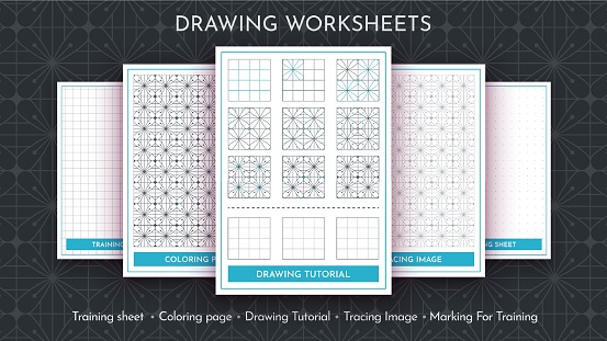 How To Draw A Pattern Step By Step Drawing Tutorial Draw Guide ...