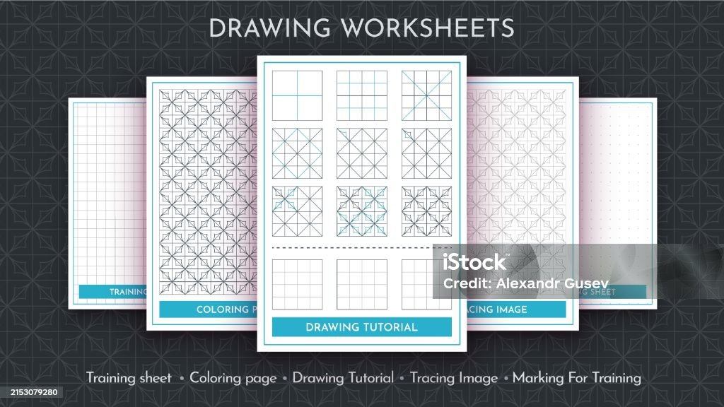 How To Draw A Pattern Step By Step Drawing Tutorial Draw Guide ...