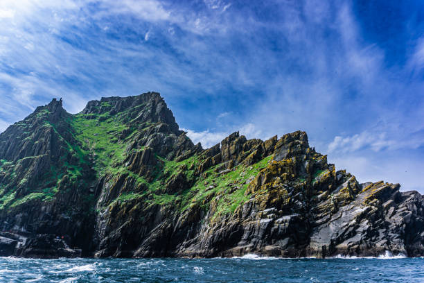 istock Skellig Michael great rock view on sunny day county kerry Ireland 2153080776