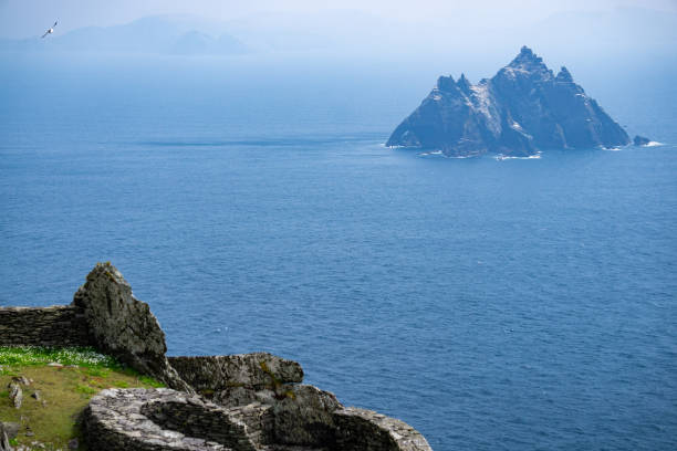 istock Little skellig view from Skellig Michael rock celtic monastic settlement on a sunny day in county kerry Ireland 2153081040