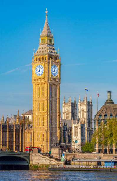 istock Big Ben tower at Westminster bridge, London, UK 2153081537