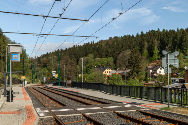 istock New tram track after reconstruction between Liberec and Jablonec CZ 05 02 2024 2153082164