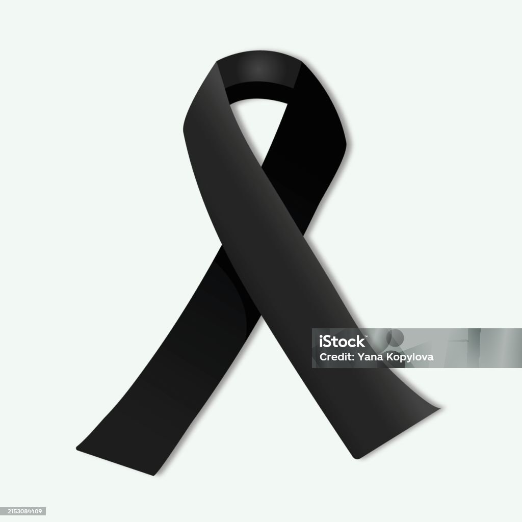 Mourning Rod Mourning Ribbon Stock Illustration - Download Image Now - Death ...