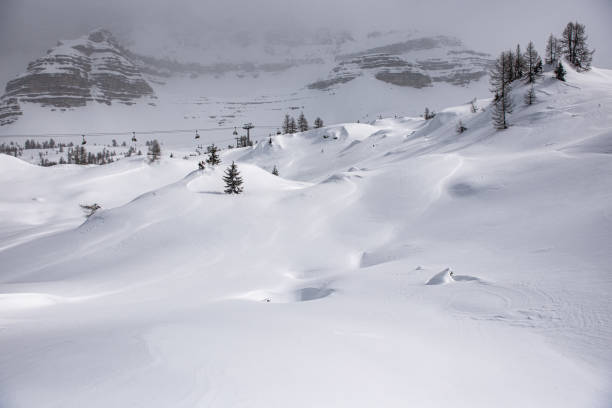 Snowfall in Trentino, Madonna di Campiglio