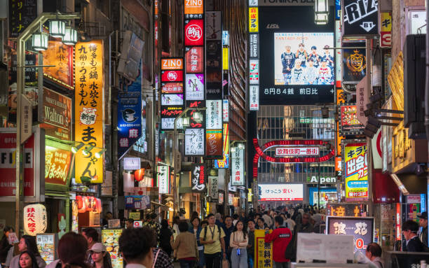 istock Kabukicho at night in Tokyo, Japan 2153088364