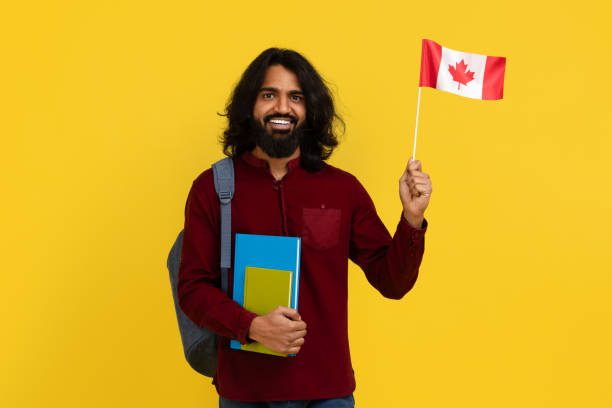 istock Cheerful hindu man student with backpack and bunch of books 2153096908