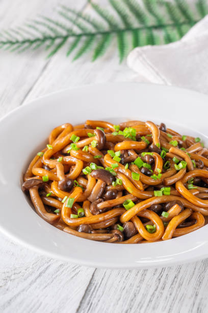 istock Udon noodles with mushrooms 2153106087