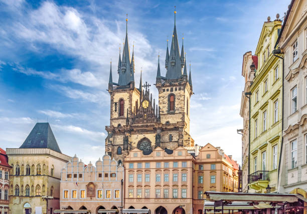 istock historical old town in Prague 2153117357