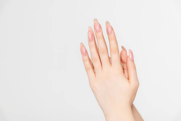 istock Female hands in praying gesture 2153118873