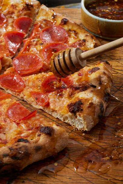 istock Hot Honey Pepperoni Pizza 2153121227