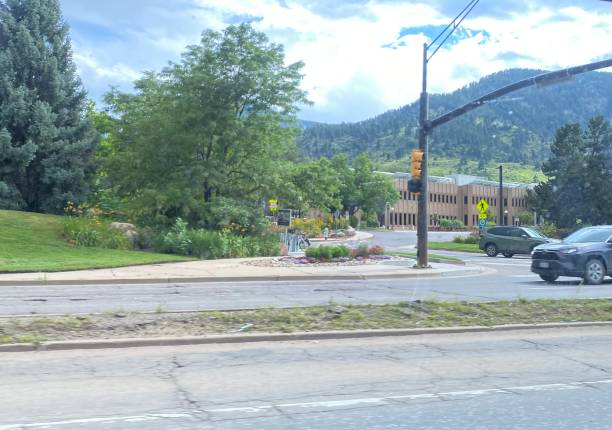 istock Street in Boulder, Colorado 2153122158