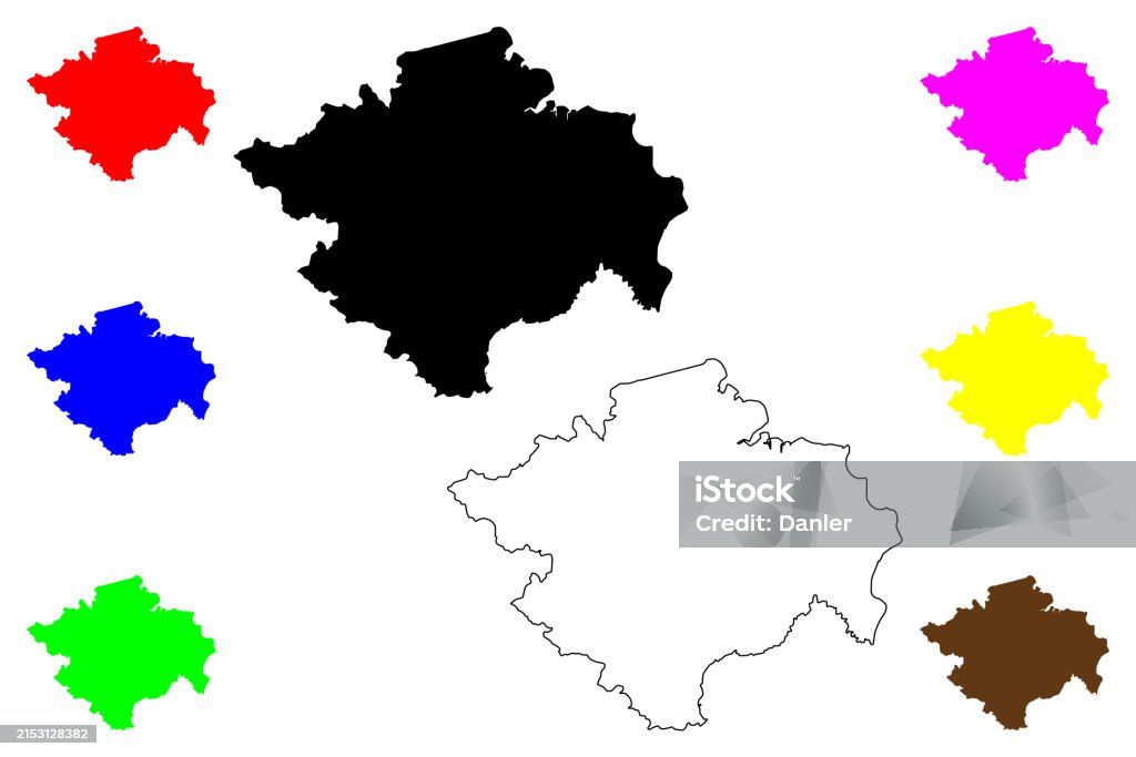 South Sumatra Map Vector Illustration Scribble Sketch Sumatera Selatan ...