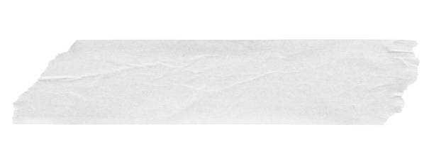 istock White adhesive paper tape isolated on white background 2153155985