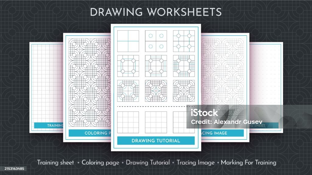 How To Draw A Pattern Step By Step Drawing Tutorial Draw Guide ...
